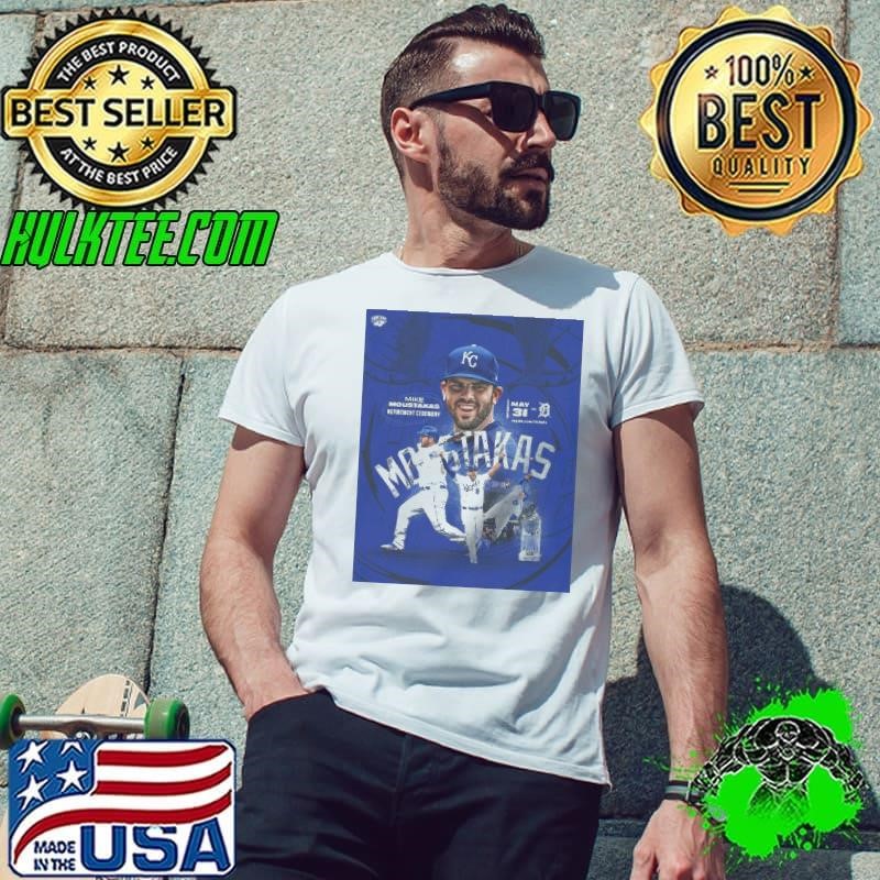 Mike Moustakas Retirement Ceremony May 31 2025 Kansas City Royals Vs Detroit Tigers MLB Unisex