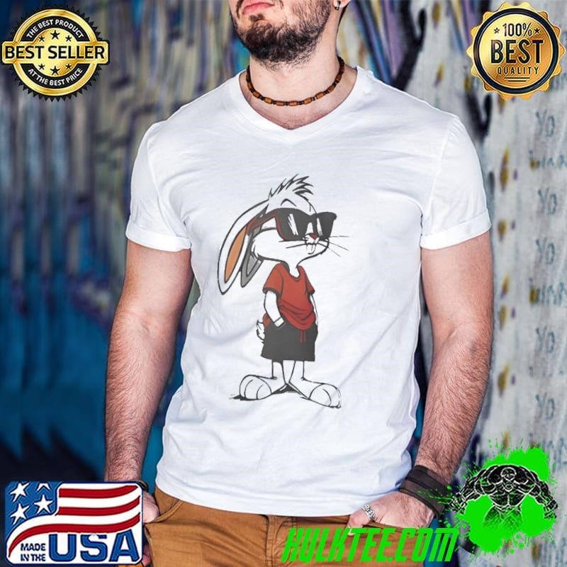 Mythic Bugs Bunny Relaxed Fit Drop Shoulder Guys V Neck