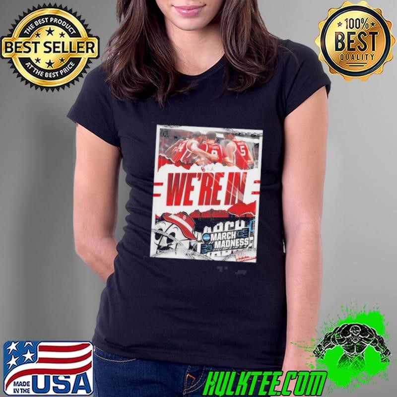 Oklahoma Sooners Mens Basketball Were In NCAA MArch Madness 2025 Lets Dance Ladies Tee