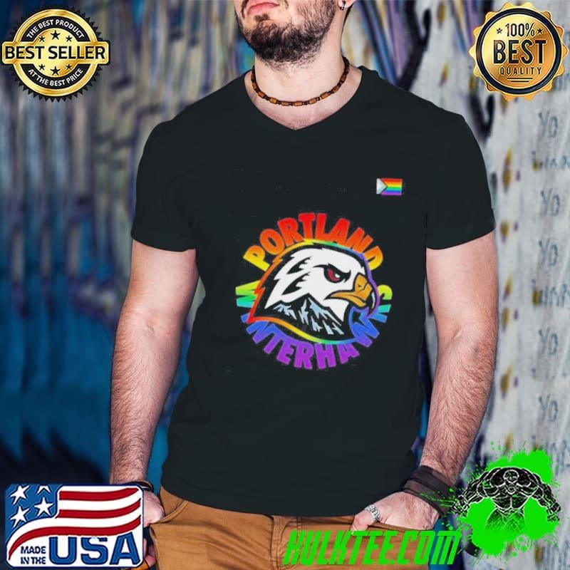 Portland Winterhawks Pride shirt