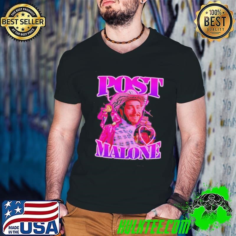 Post Malone Pink Shirt