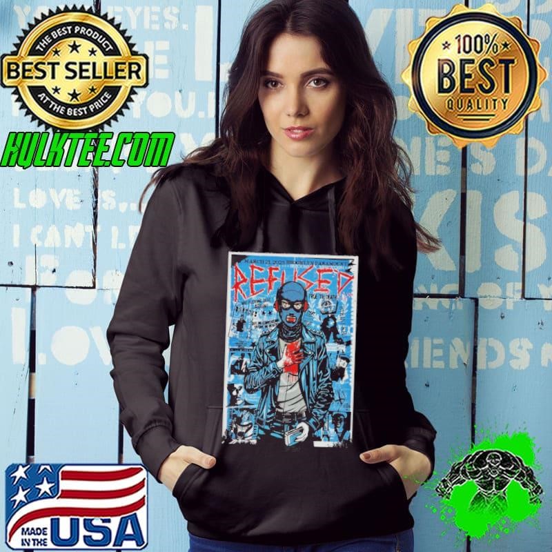 Refused Brooklyn Paramount Mar 21 2025 True Til Death Give Me Convenience Or Give Me Death shirt