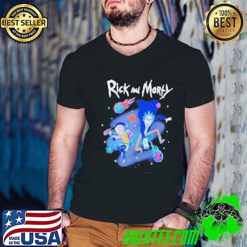 Rick And Morty Space Fight Shirt