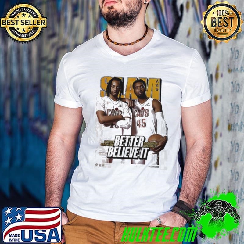SLAM Better Believe It Darius Garland Donovan Mitchell Cavs Guys V Neck