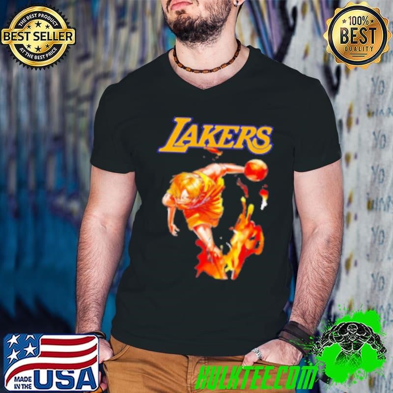 Sanji One Piece x Los Angeles Lakers Shirt