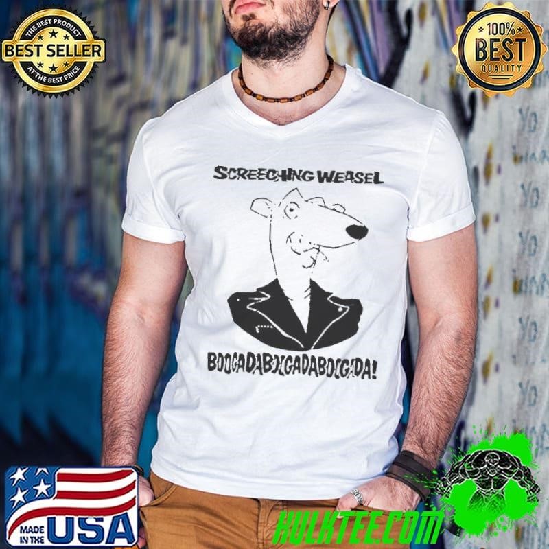 Screeching Weasel BoogadaBoogadaBoogada Guys V Neck