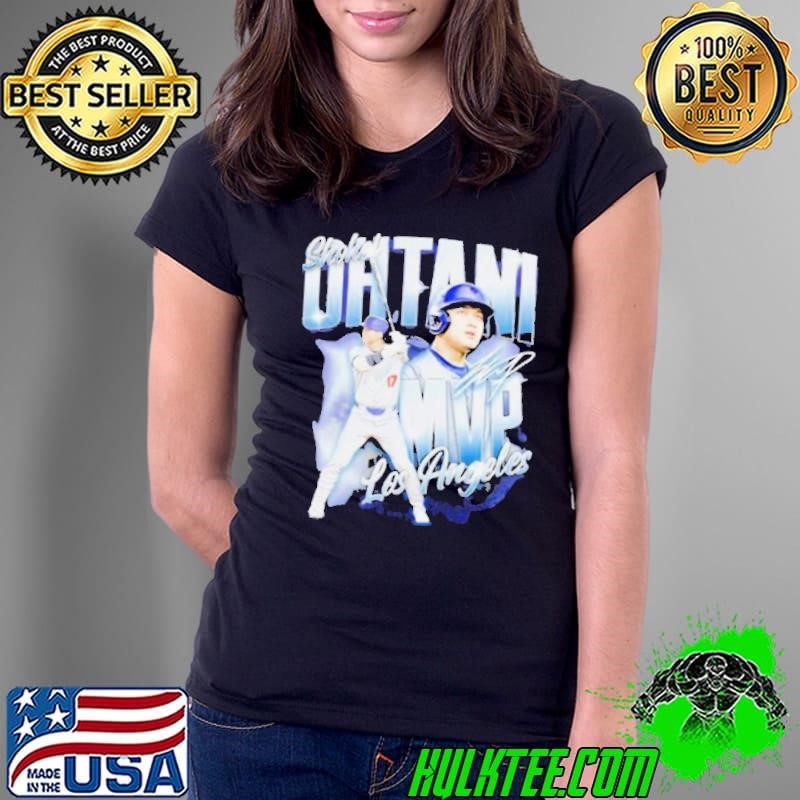 Shohei Ohtani 2024 MVP Los Angeles Dodgers Signature Ladies Tee