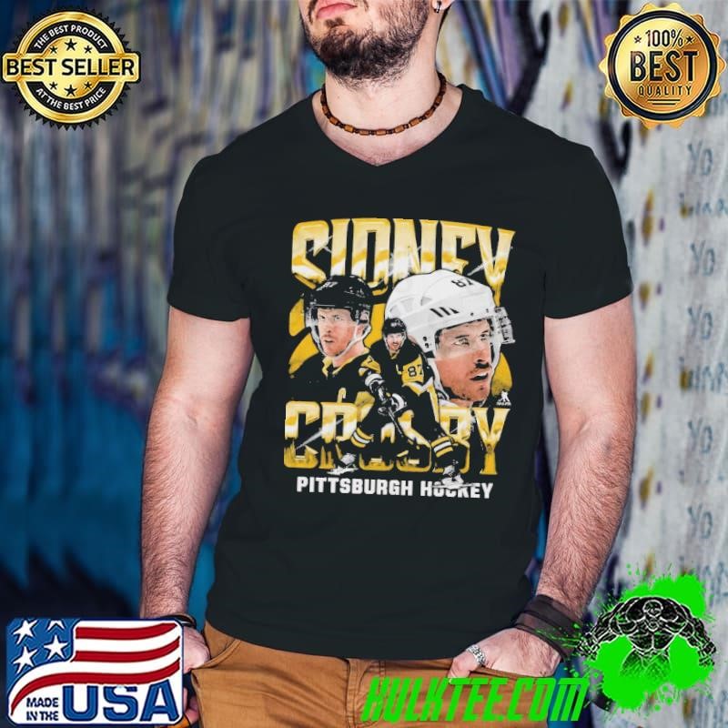 Sidney Crosby Canadian professional ice hockey centre Pittsburgh Vintage T-Shirt