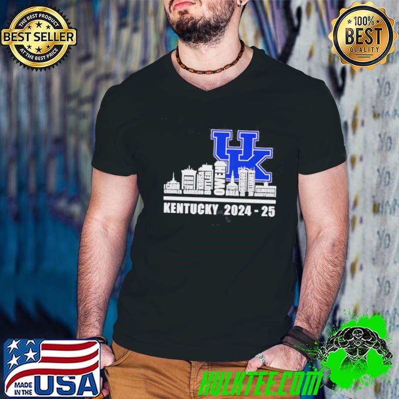Skyline City Kentucky Wildcats 2024 2025 Player Names Shirt