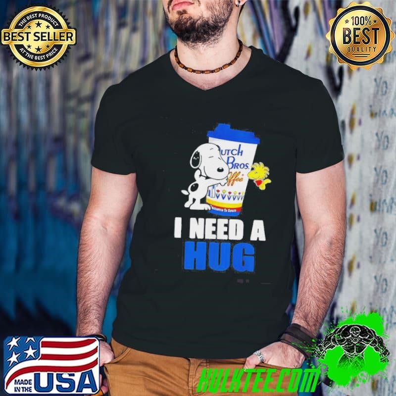 Snoopy And Woodstock I Need A Hug Guys V Neck