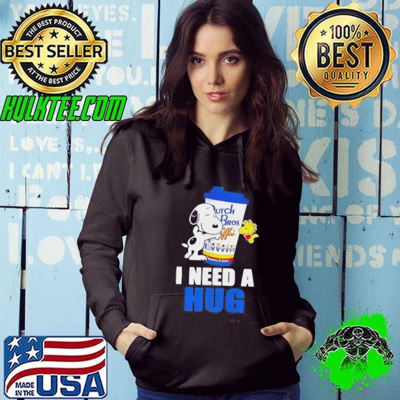 Snoopy And Woodstock I Need A Hug Hoodie