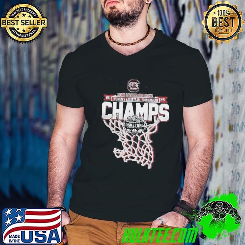 South Carolina Gamecocks NCAA Womens Basketball Tournament Champions 2025 Shirt