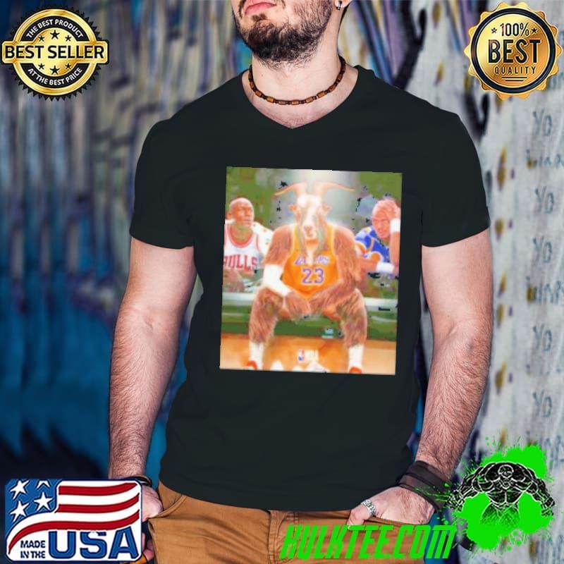 The GOAT LeBron James the first player to play in the NBA as a teenager and a 40 year old Shirt