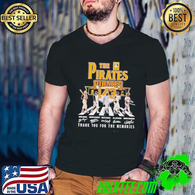 The Pirates 1882 2025 Abbey Road Thank You For The Memories Shirt