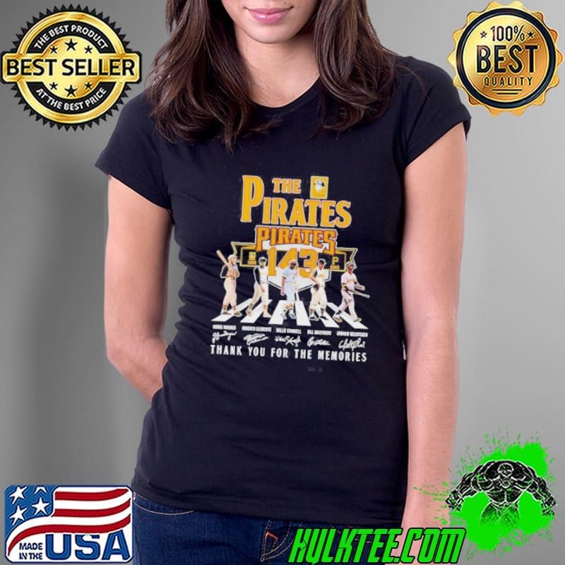 The Pirates 1882 2025 Abbey Road Thank You For The Memories Ladies Tee