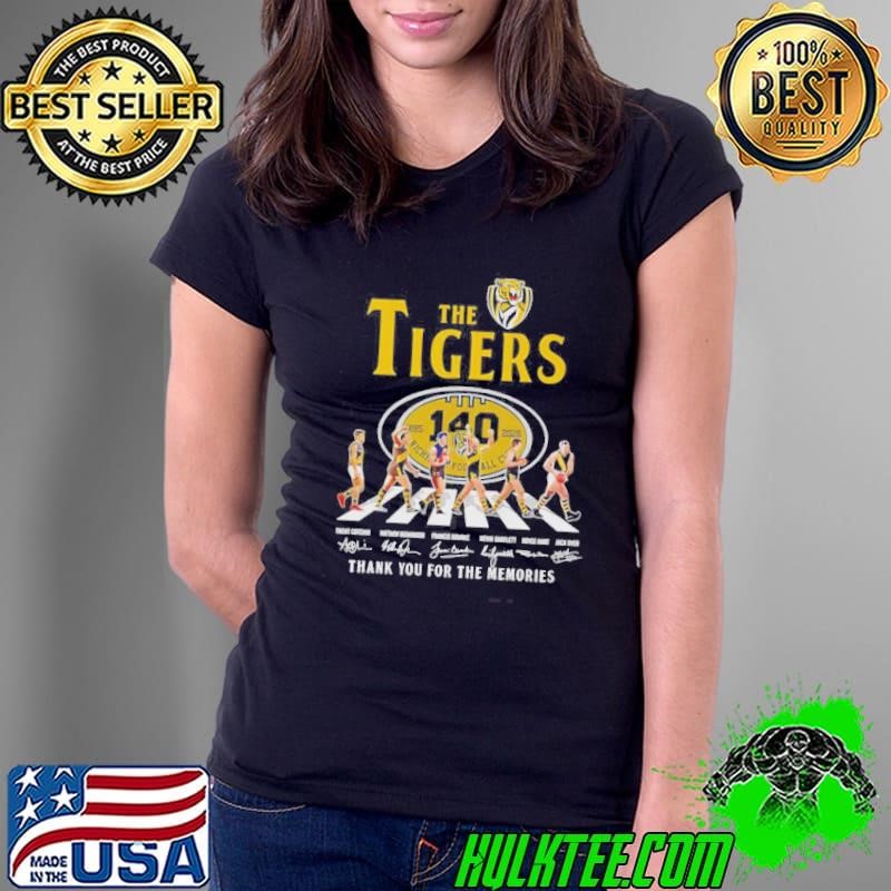 The Tigers 140 Years 1885 2025 Abbey Road Thank You For The Memories Shirt