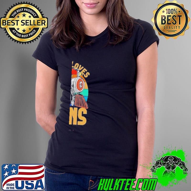 This Boy Loves Trains Train Railroad Ladies Tee