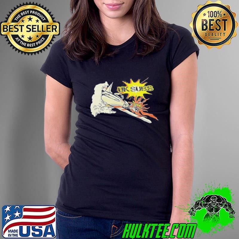 UK Subs Jet Explosion Ladies Tee