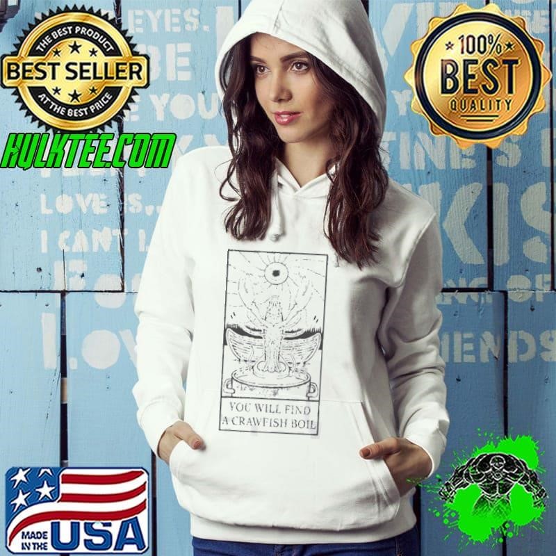 You will find a crawfish boil Hoodie
