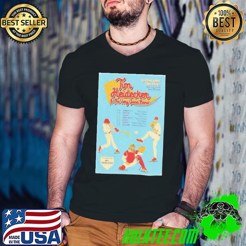2025 Tim Heidecker Slipping Away Tour Midwest Poster shirt