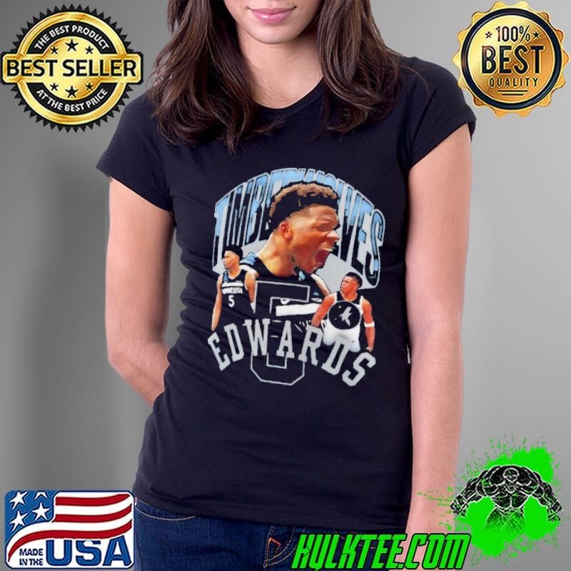 Anthony Edwards Minnesota Timberwolves Ladies Tee