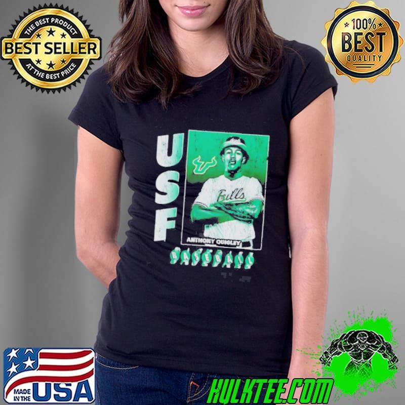 Anthony Quigley South Florida Baseball Graphic Ladies Tee