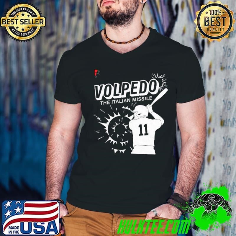 Anthony Volpe New York Yankees Volpedo The Italian missile shirt