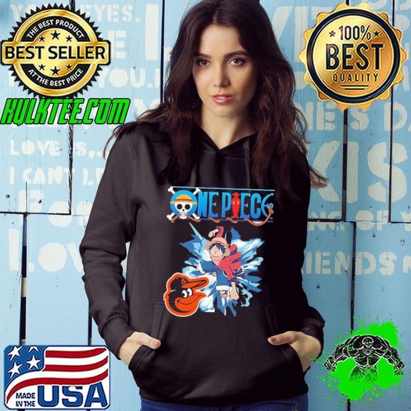 Baltimore Orioles One Piece Monkey D. Luffy Hoodie