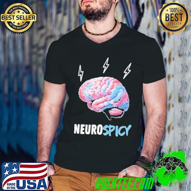 Beachgem neurospicy brain shirt