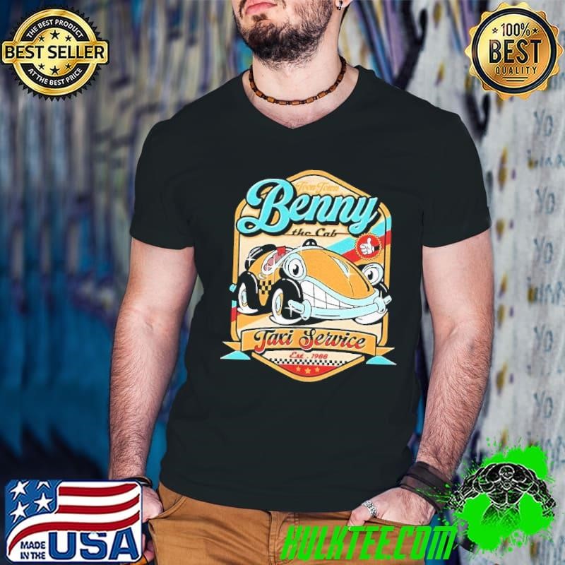Benny the Cab Who Framed Roger Rabbit Toon Town Taxi Service est 1988 shirt