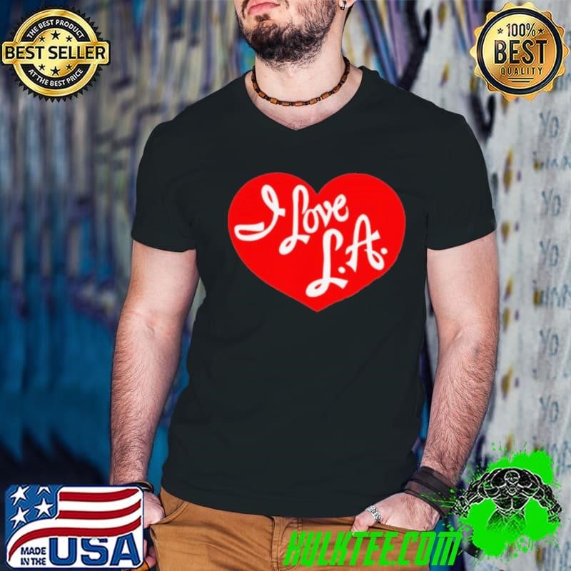 Big Bud Press Tourist I Love La Guys V Neck