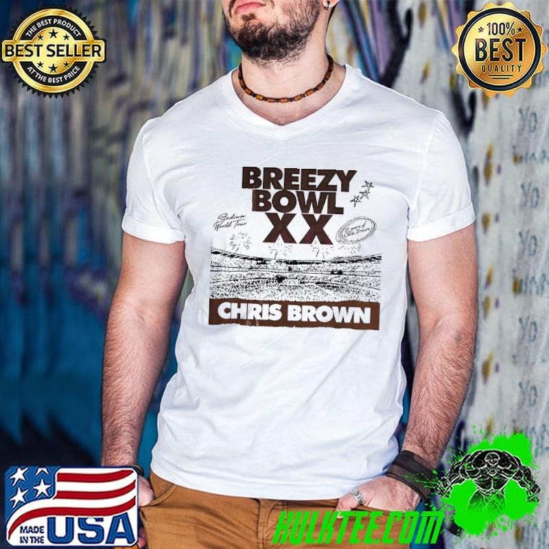 Breezy Bowl XX Tour Chris Brown Tour shirt