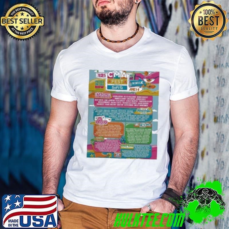 CMA Fest Lineup 2025 Guys V Neck