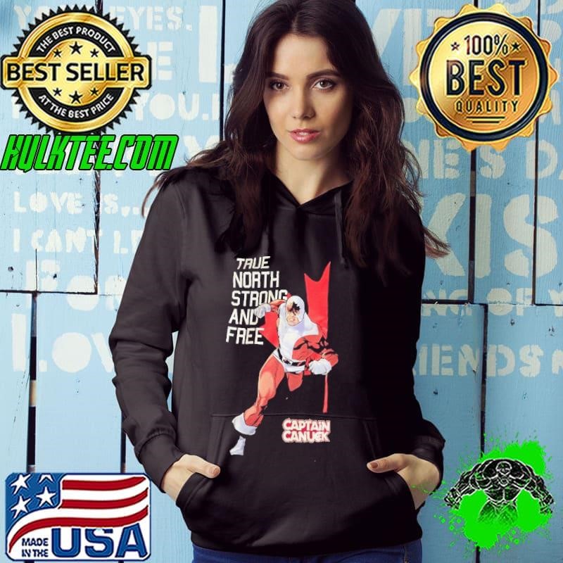 Captain Canuck true north strong and free shirt