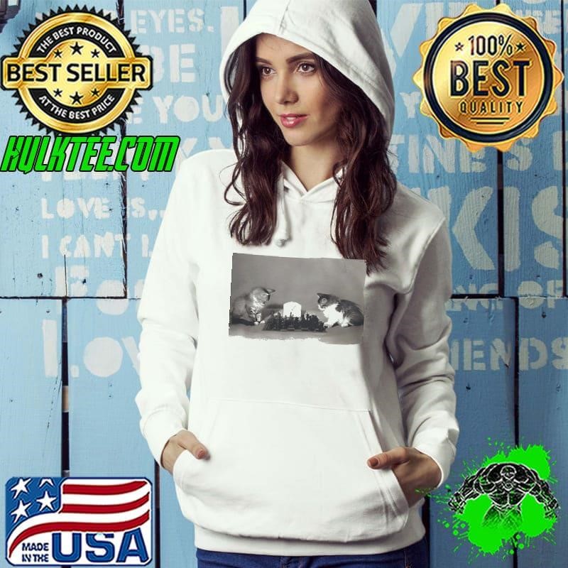 Cat play chess kittens Hoodie
