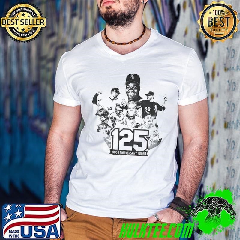 Chicago White Sox legend players 125 years 1900 2025 Guys V Neck