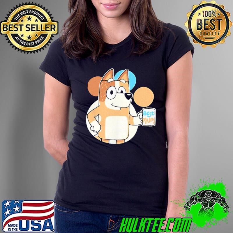 Chilli Heeler orange mum Ladies Tee
