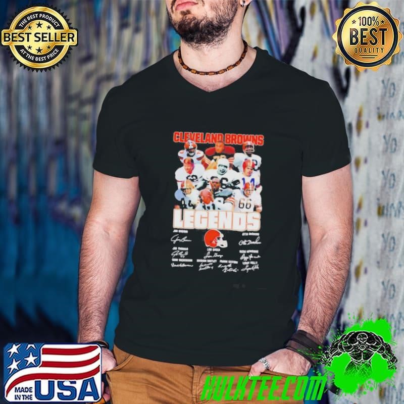 Cleveland Browns Legends Players Signature Guys V Neck