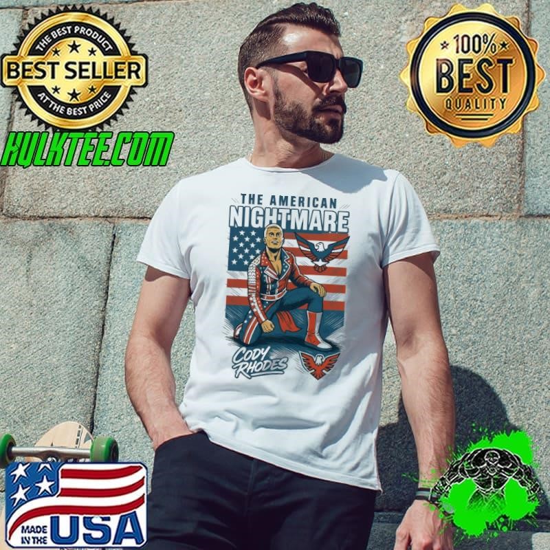 Cody Rhodes The American Nightmare usa flag shirt