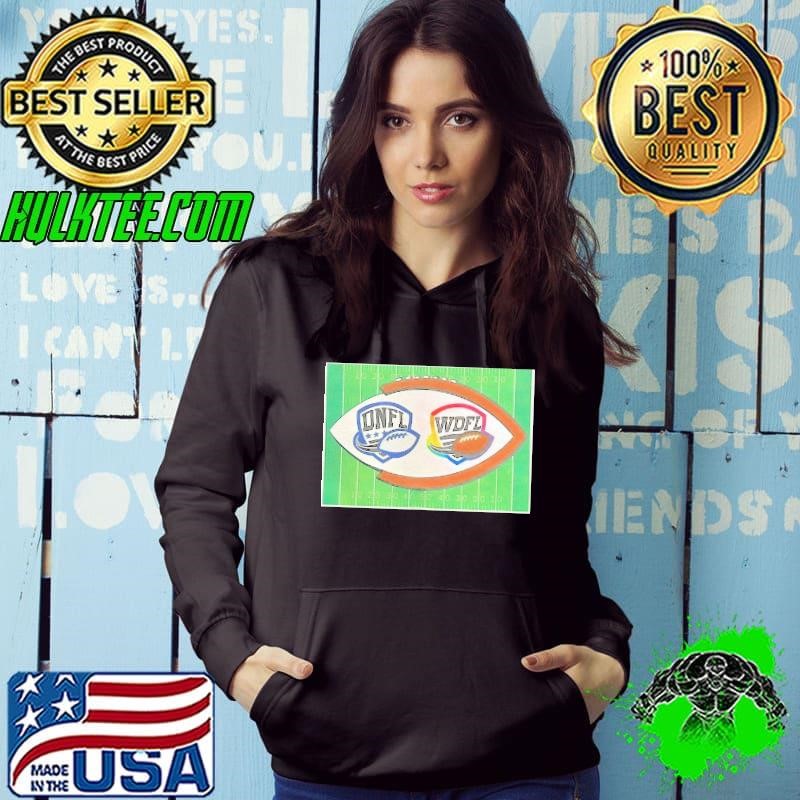DNFL and WDFL football logo Hoodie
