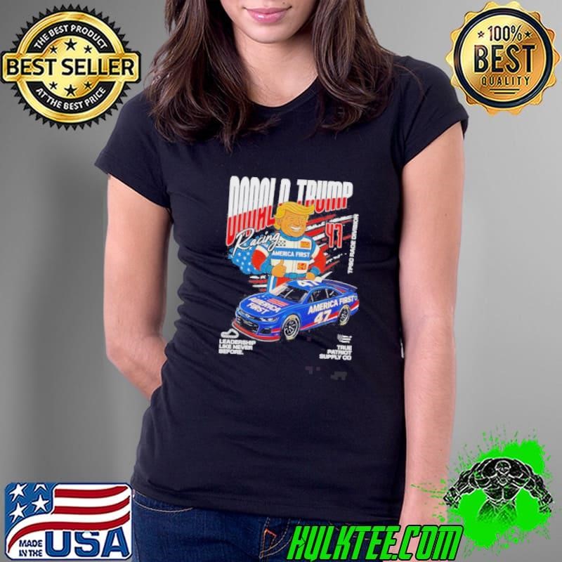 Donald Trump Racing Team Stock Car Ladies Tee