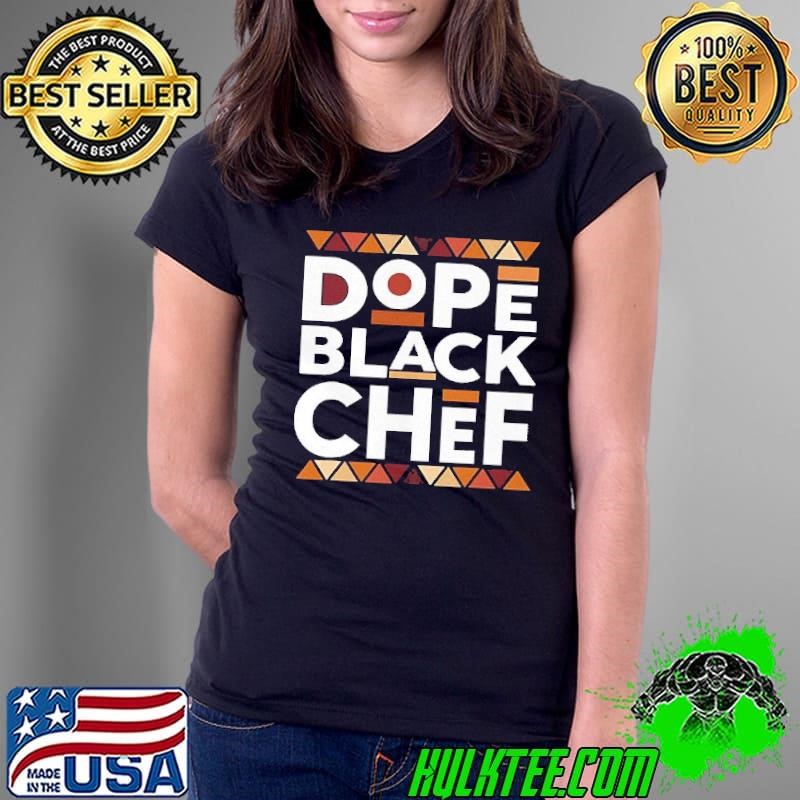 Dope black chef shirt
