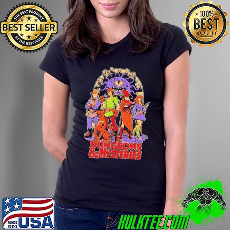 Dungeons and Mysteries Snoopy and friends shirt