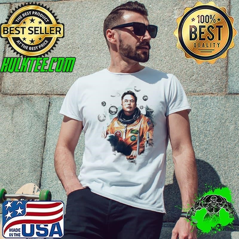 Elon Musk Galactic Visionary Astronaut Entrepreneur shirt