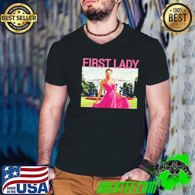 Elon Musk first lady meme Guys V Neck