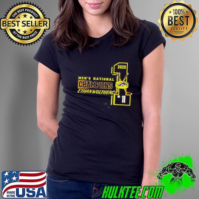 Ethan Wolthers Western Michigan Broncos NIL 2025 National Champions Ladies Tee
