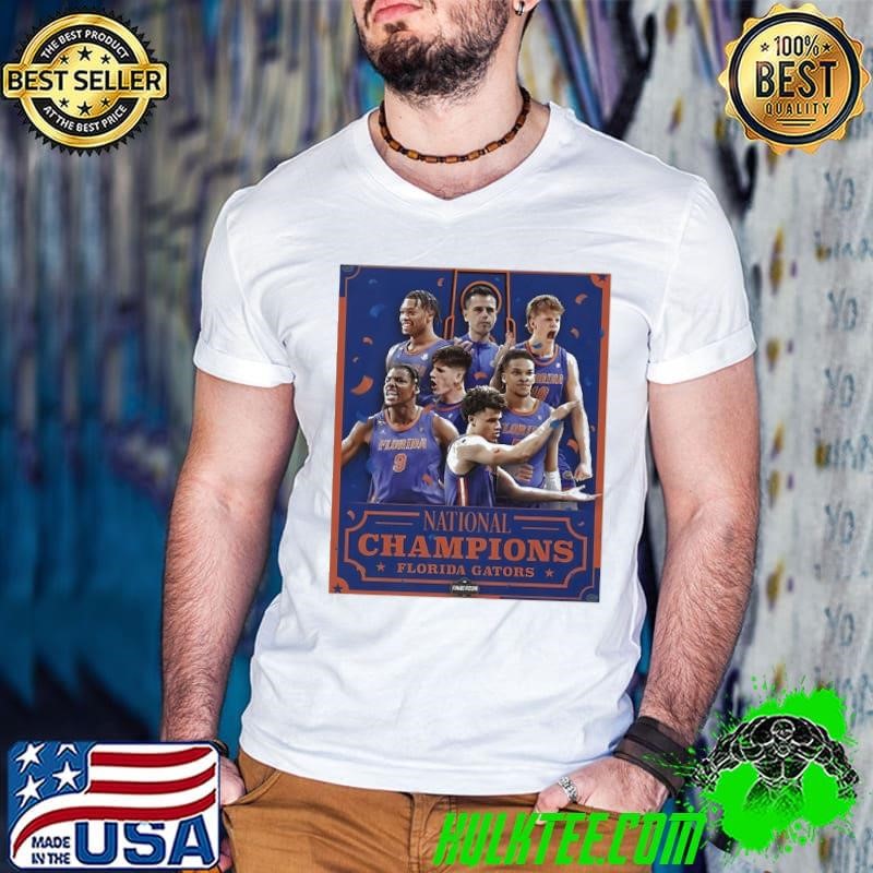 Florida Gators Men’s Basketball Team Are NCAA National Champions Guys V Neck