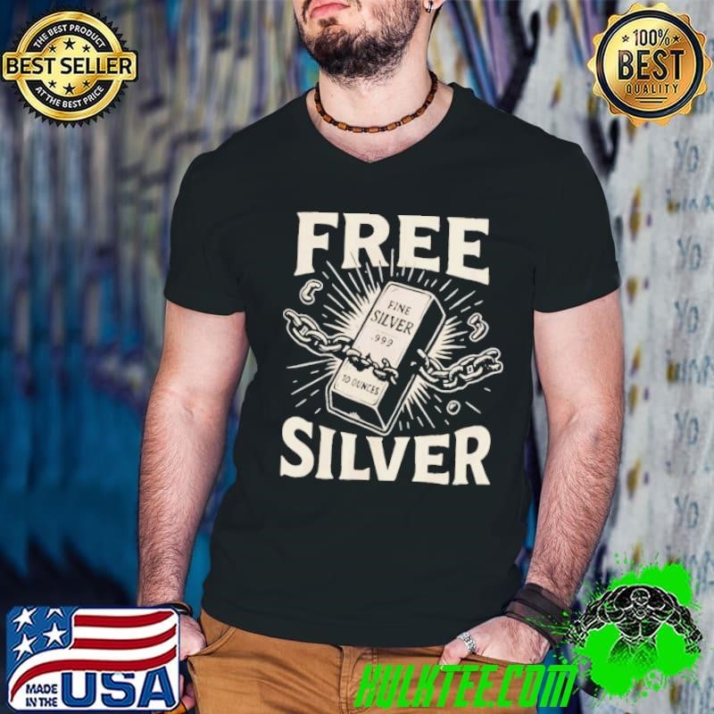 Free Fine Silver 999 10 Ounces Silver Guys V Neck