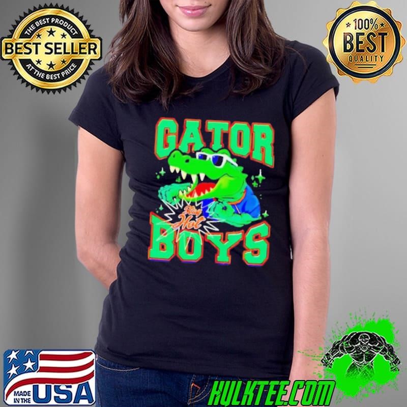 Gator Boys Stay Hot Florida Gators National Champions Mascot Ladies Tee