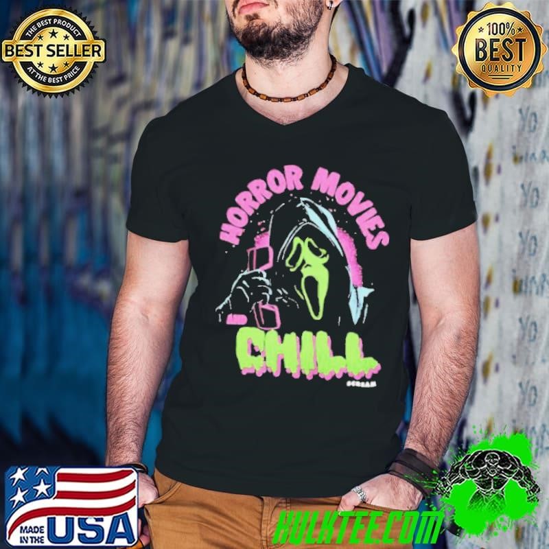 Ghostface horror movies chill scream shirt